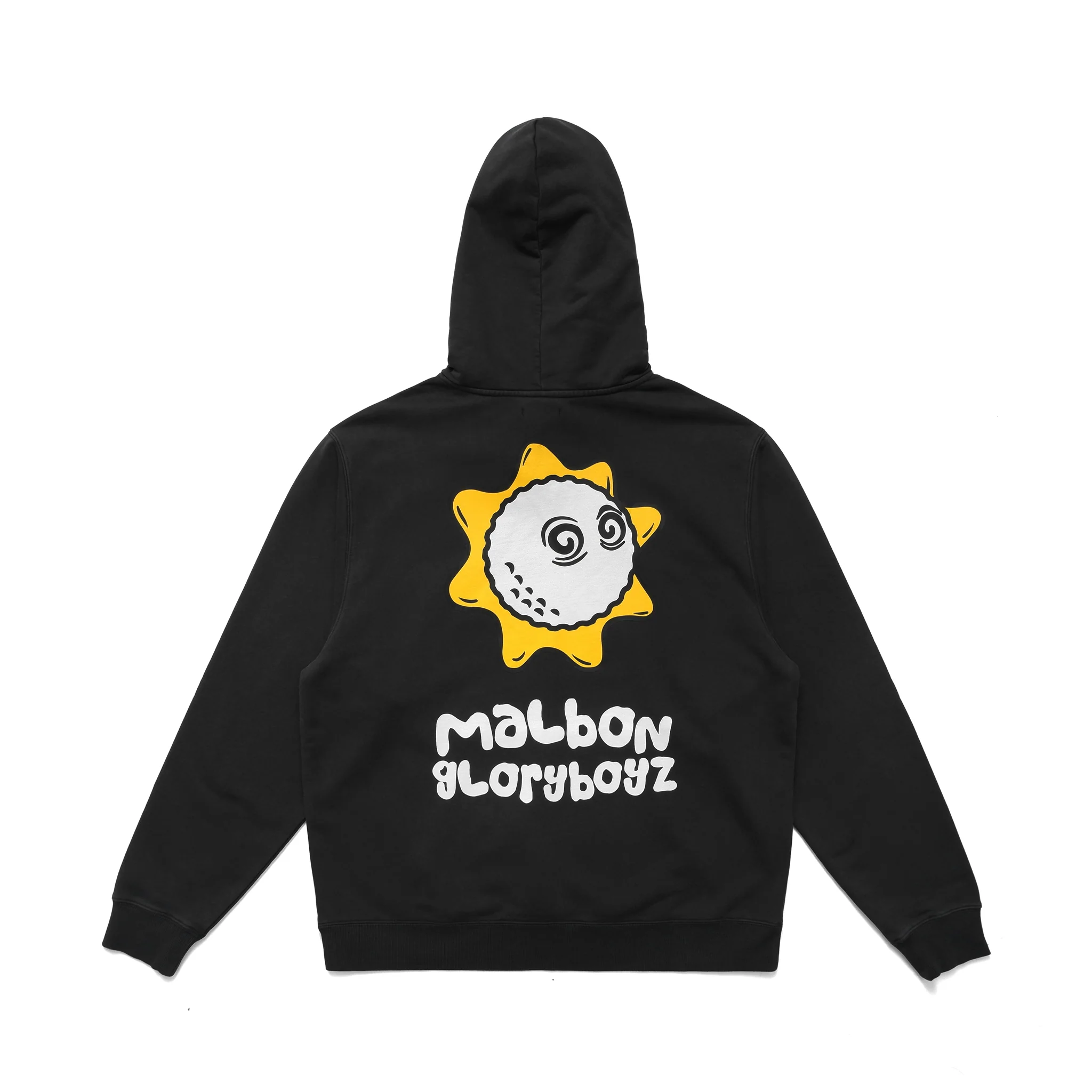Malbon x Gloryboyz Hoodie(Black) - Image 3